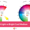 Bright Cool Light vs Bright Cool Medium