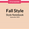 Style Notebook Pages - September 2023