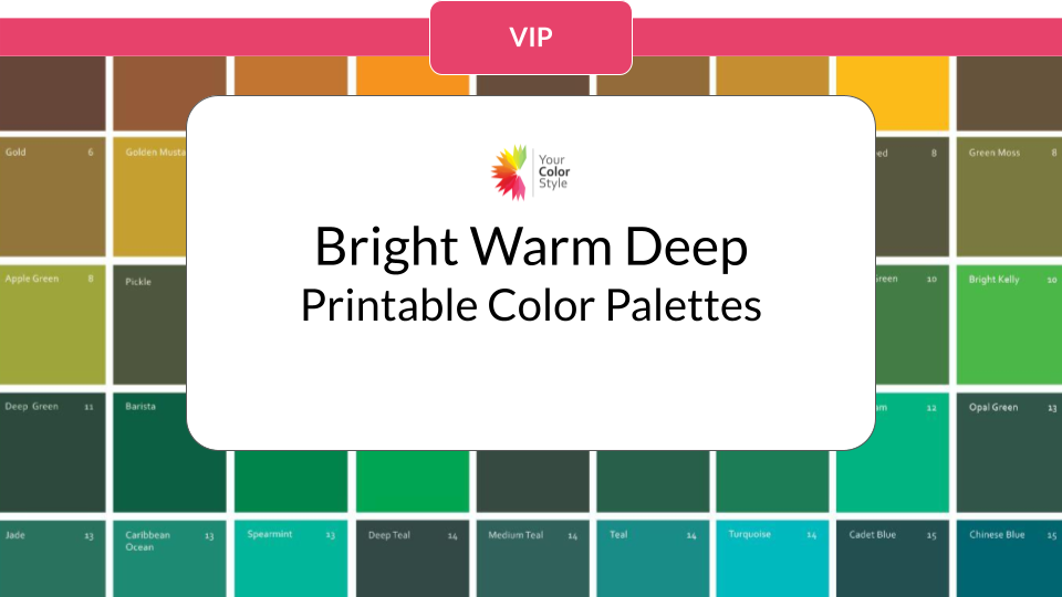BWD Printable Color Palettes