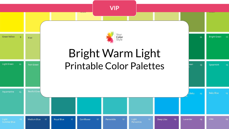 BWL Printable Color Palettes