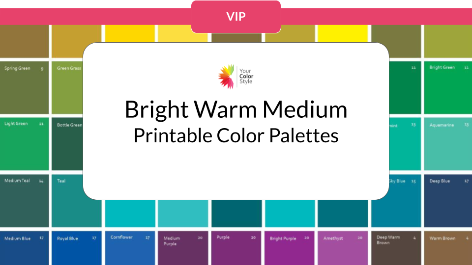 BWM Printable Color Palettes
