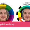 Color Analysis Case Study - Silver Hair, Dark Eyes, Olive Skin