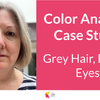 Color Analysis Case Study - Grey Hair, Brown Eyes