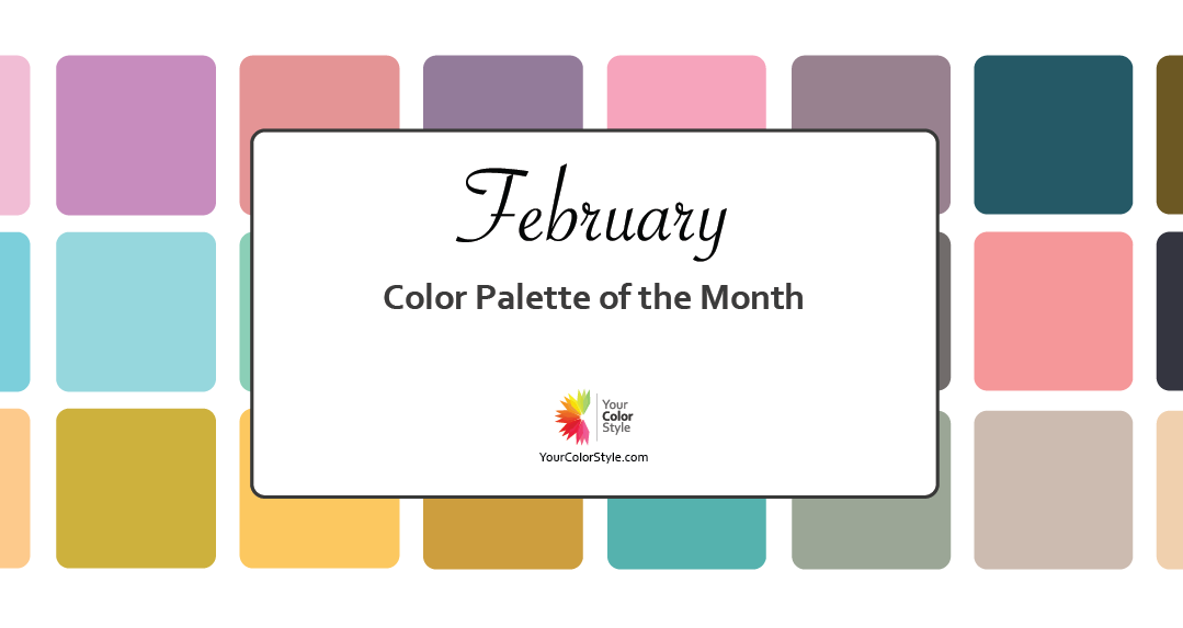 Color Palette of the Month - February 2023