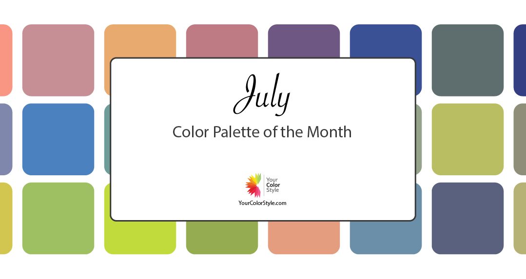 July Color Palette of the Month - 2023