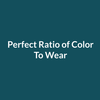 The Perfect Color Ratio To Wear