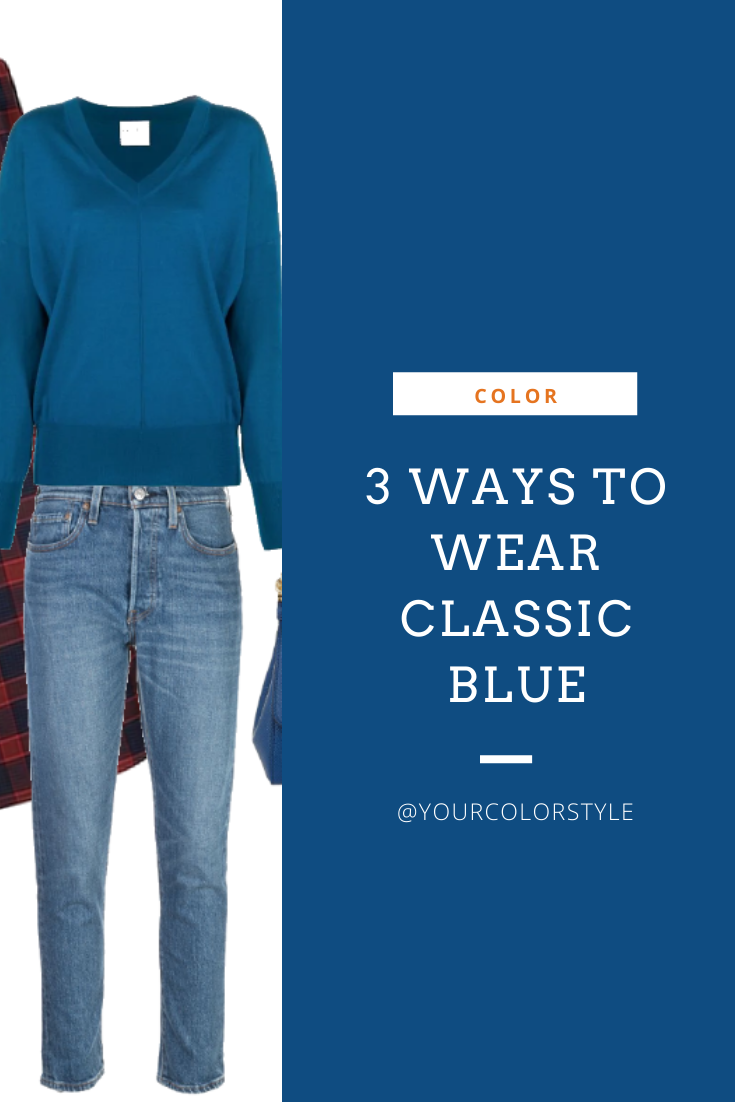 3 Ways To Wear Classic Blue