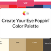 Create a color palette around your eye-poppin' colors