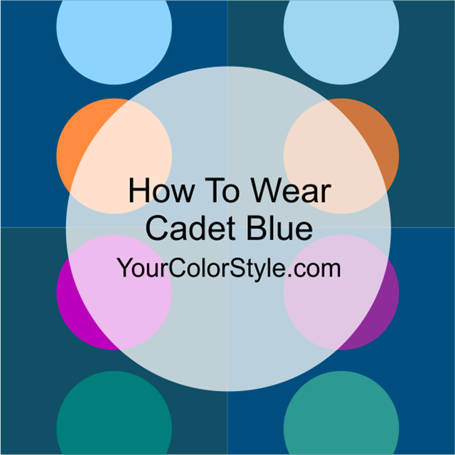 How To Wear Cadet Blue