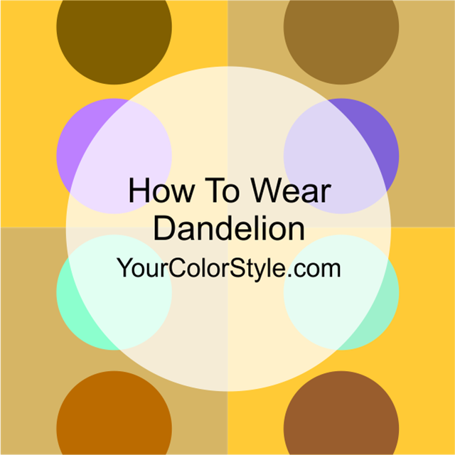 How To Wear Dandelion