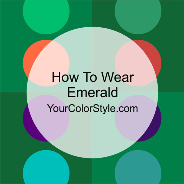 How To Wear Bright Emerald