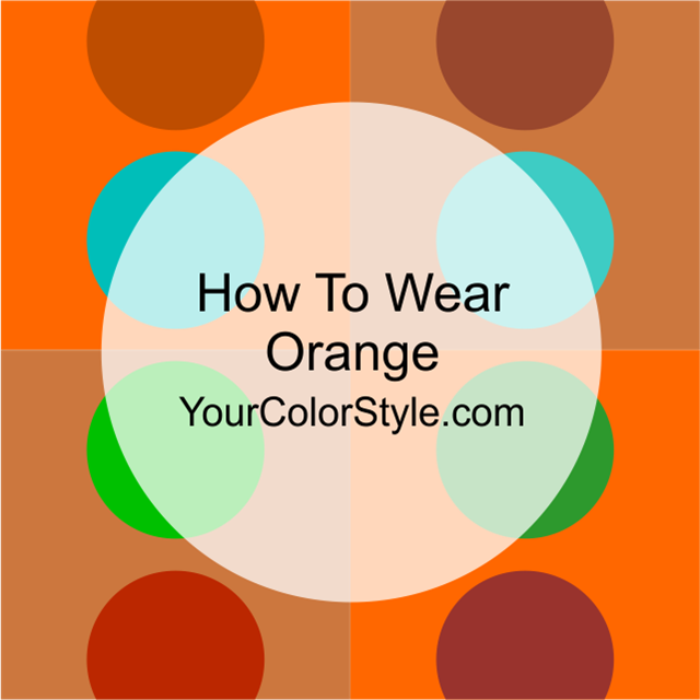 How To Wear Orange