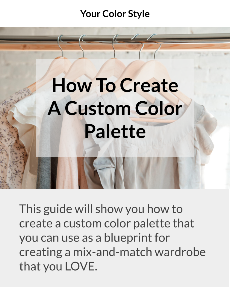 How To Create A Custom Color Palette
