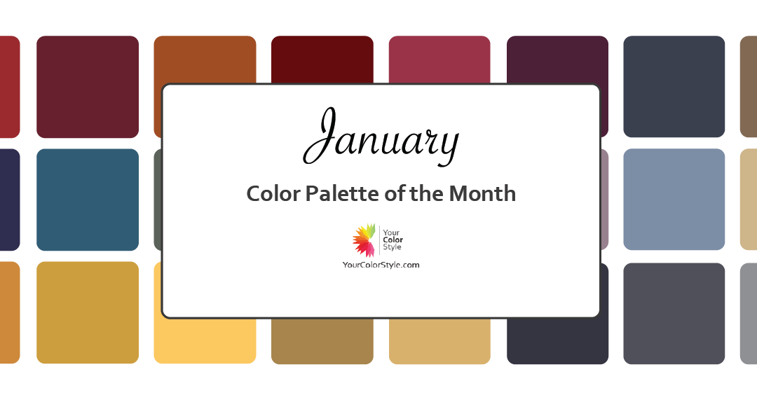 Color Palette of the Month - January 2023