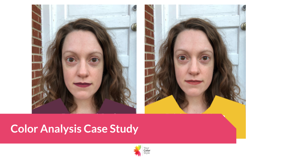 Color Analysis Case Study Brown Eyes, Brown Hair, Cool Skin?