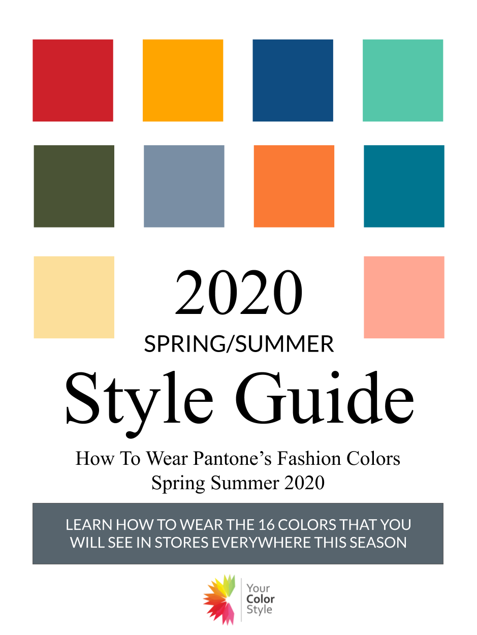 The Trending Colors of Spring Summer 2020 (New York)