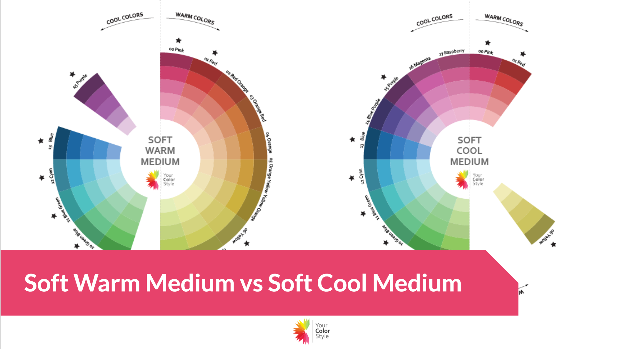 Soft Warm Medium vs Soft Cool Medium