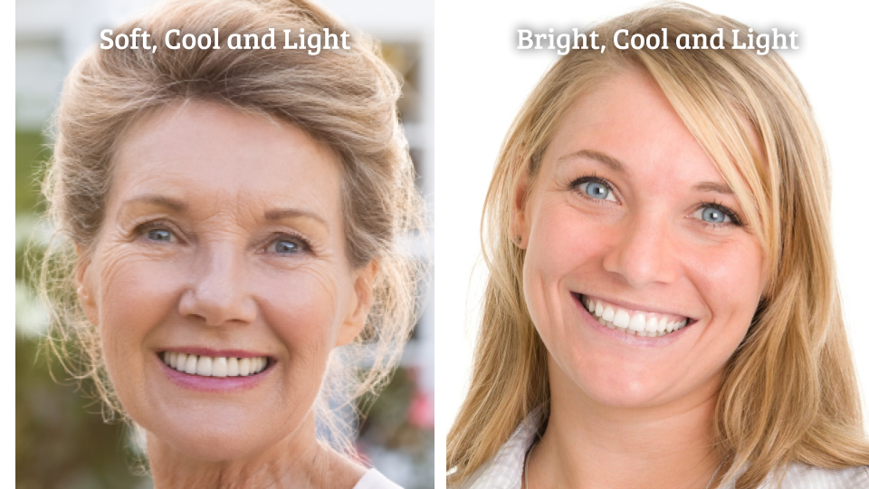 Soft, Cool & Light vs Bright, Cool & Light