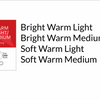 New Warm Light to Medium Color Fan