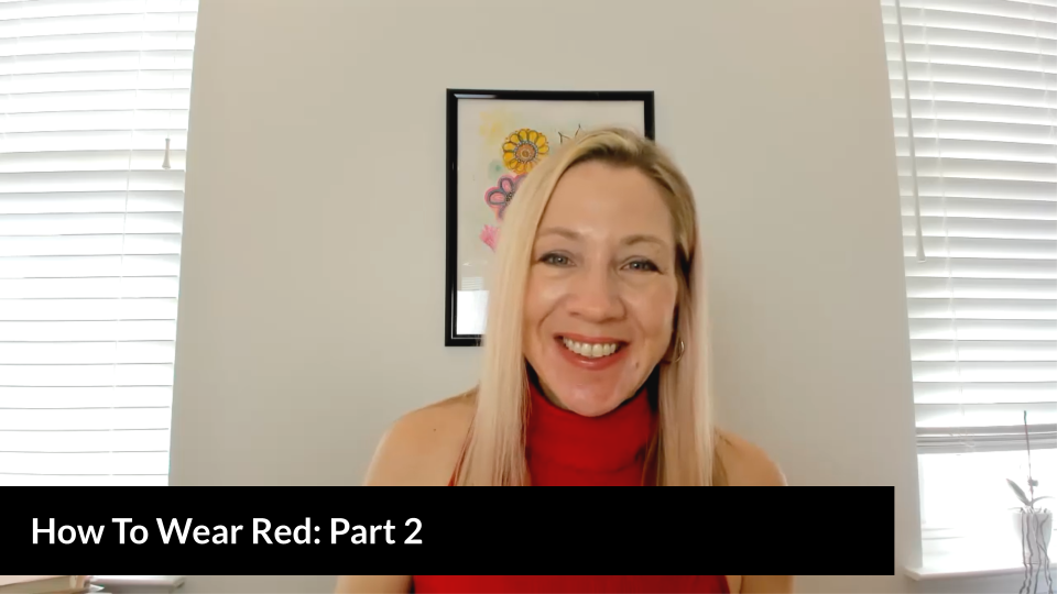 Warm Red vs Cool Red - How To Wear Red: Part 2 of 3