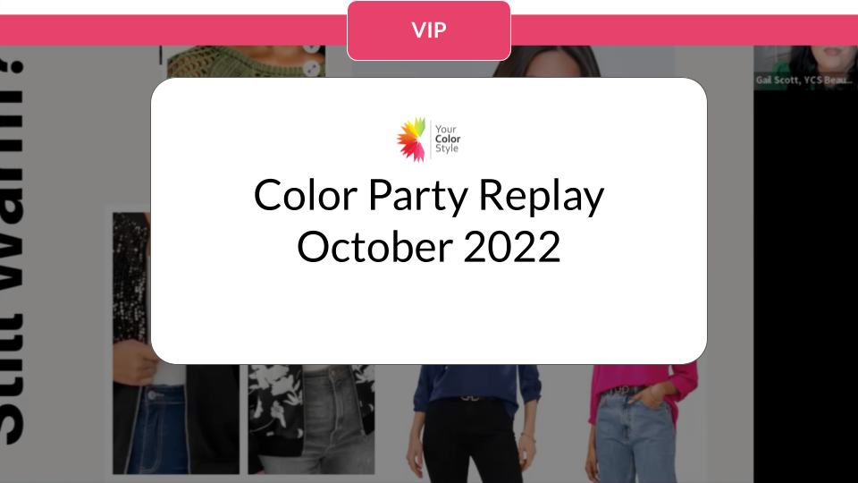 Transitioning Into Colder Weather - Color Party Replay October 2022