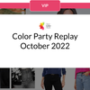 Transitioning Into Colder Weather - Color Party Replay October 2022