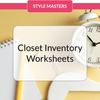 Wardrobe Inventory Worksheets