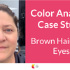 Color Analysis Case Study - Brown Hair, Blue Eyes