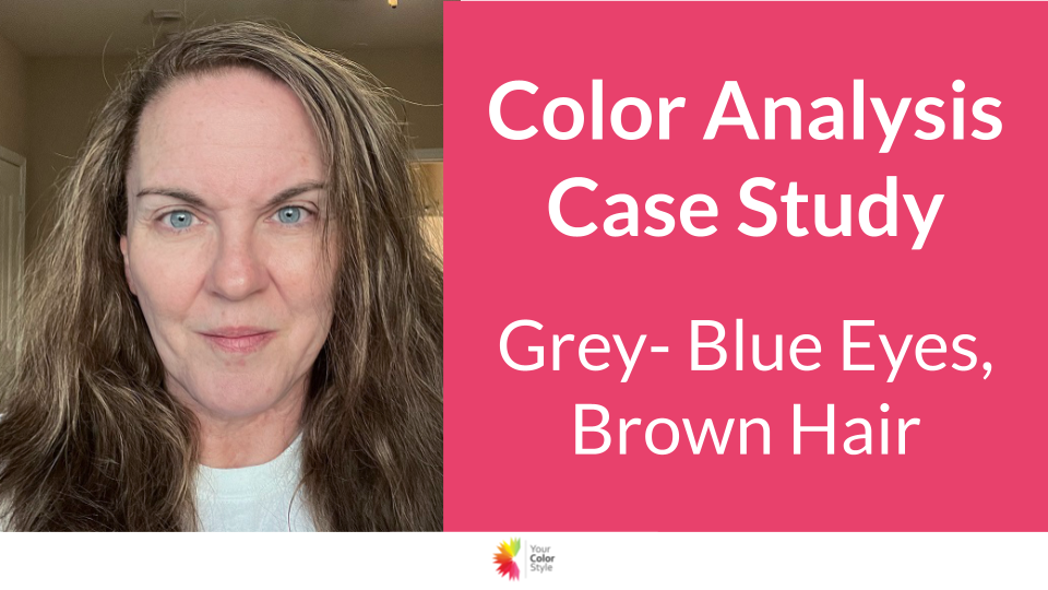 Color Analysis: Blue Eyes, Medium Brown Hair