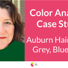 Color Analysis - Auburn Hair Going Grey - How will my colors change?