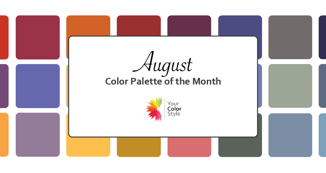 August Color Palette of the Month - 2022