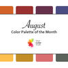 August Color Palette of the Month - 2022