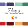February Color Palette of the Month