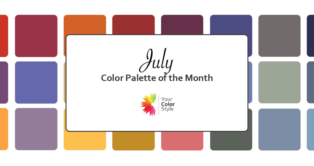 July Color Palette of the Month - 2022
