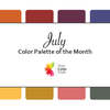 July Color Palette of the Month - 2022