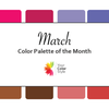 March Color Palette of the Month