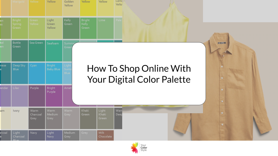 How To Shop Online With Your Digital Color Palette