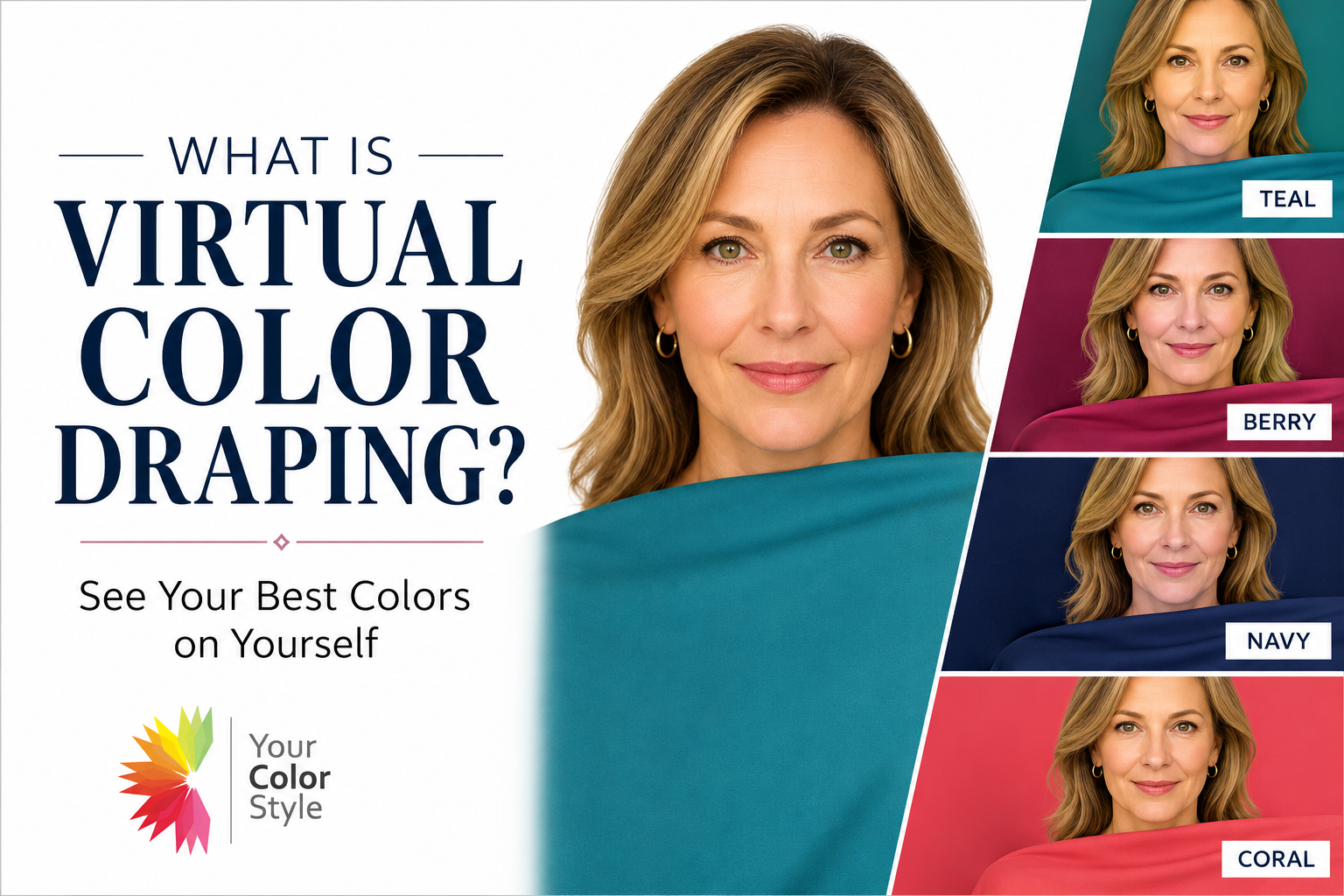 What Is Virtual Color Draping and How Does It Work?