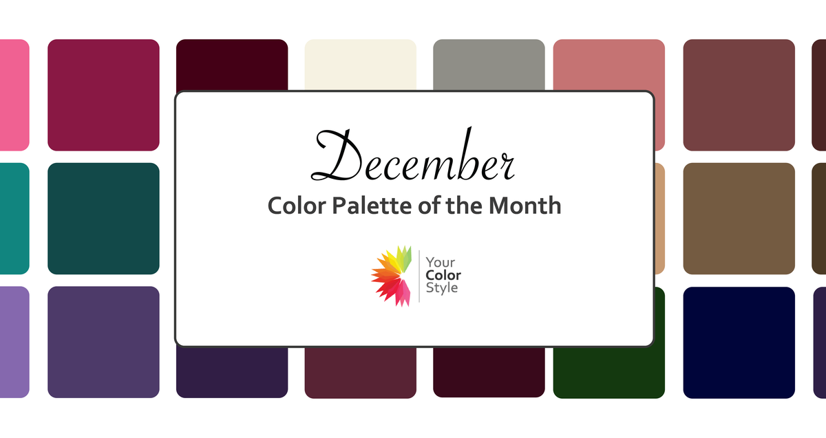 Color Palette of the Month: December