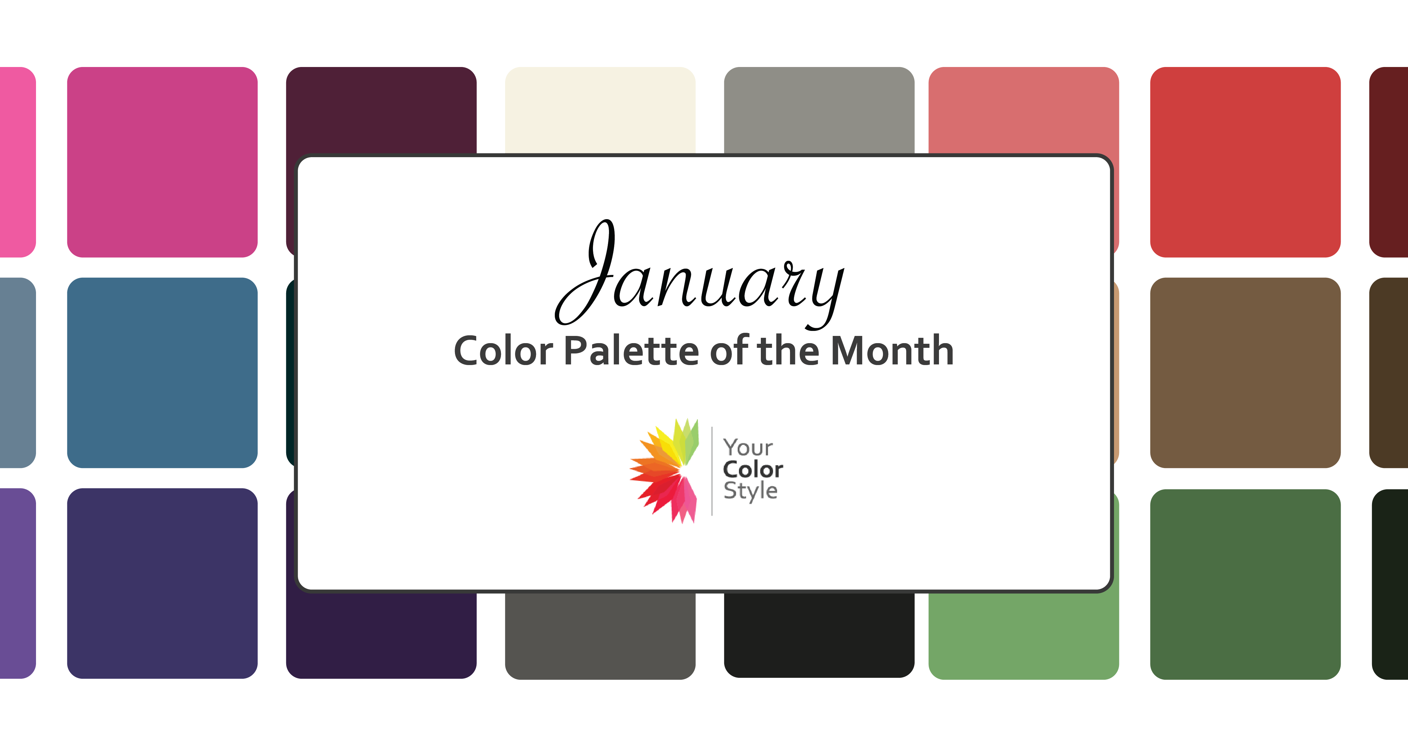 Color Palette of the Month: January