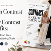 High Contrast vs Low Contrast Outfits: How to Find Your Most Flattering Style