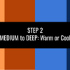 Step 2: Medium to Deep - Warm or Cool?