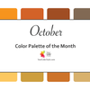 October Color Palette of the Month - 2022