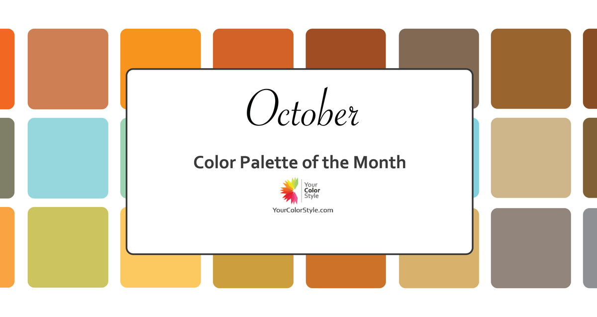 The trending colors for October 2022