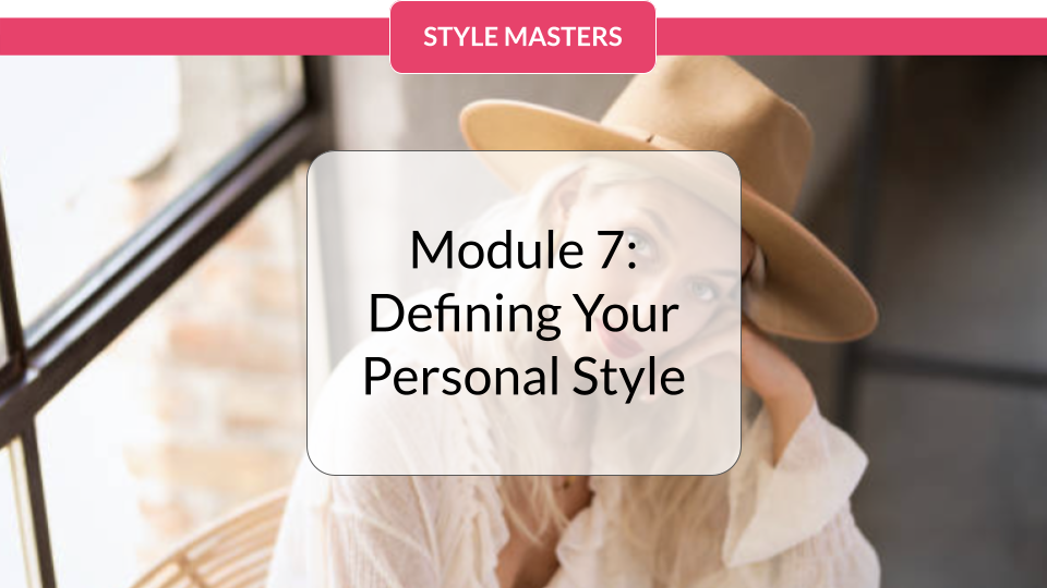 Your Personal Style