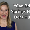 Q&A - Can a bright spring have dark hair?