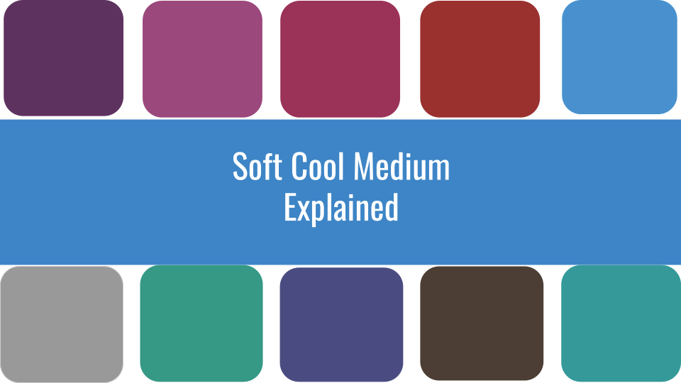 Midium Color Soft Cool Medium Color Type and Color Palettes Explained