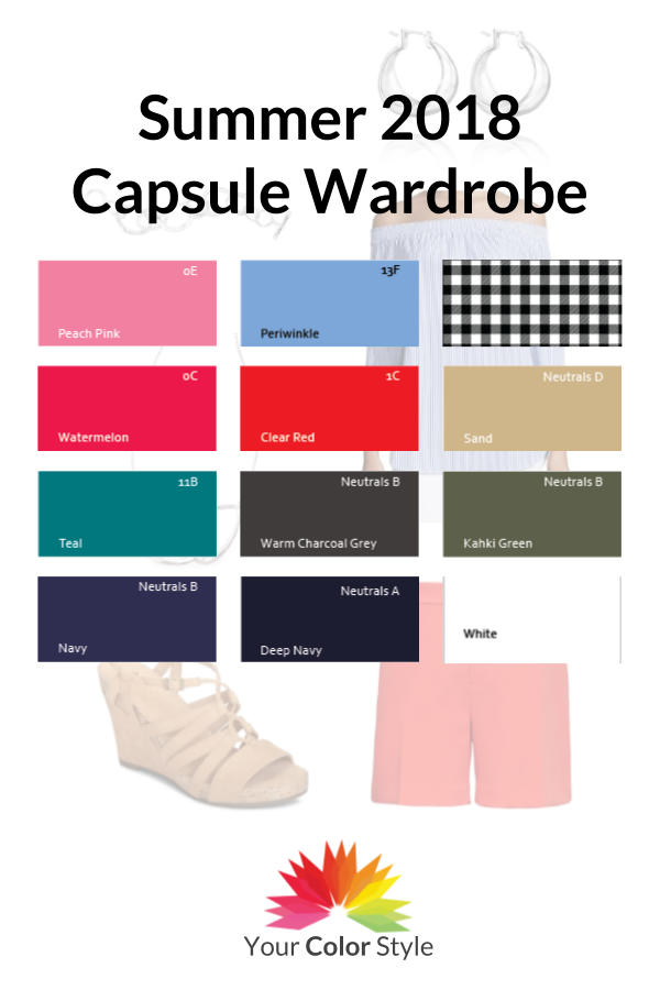 Summer Capsule Wardrobe 2018