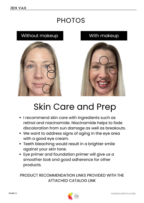 Makeup Analysis