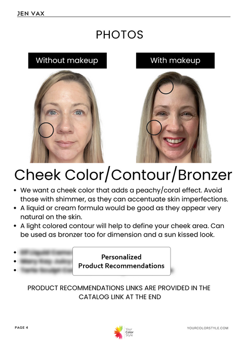 Makeup Analysis